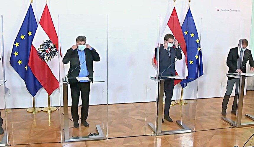 Австрия, Франция, Греция: Европа переходят на масочный режим