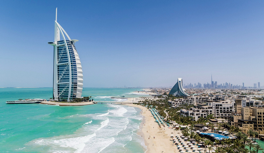 Отдых в роскошном отеле Дубая Burj Al Arab вместе с туроператором «Русский Экспресс»